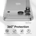 2-Pack Camera Lens Frame Glass Protector for iPhone - Image 5